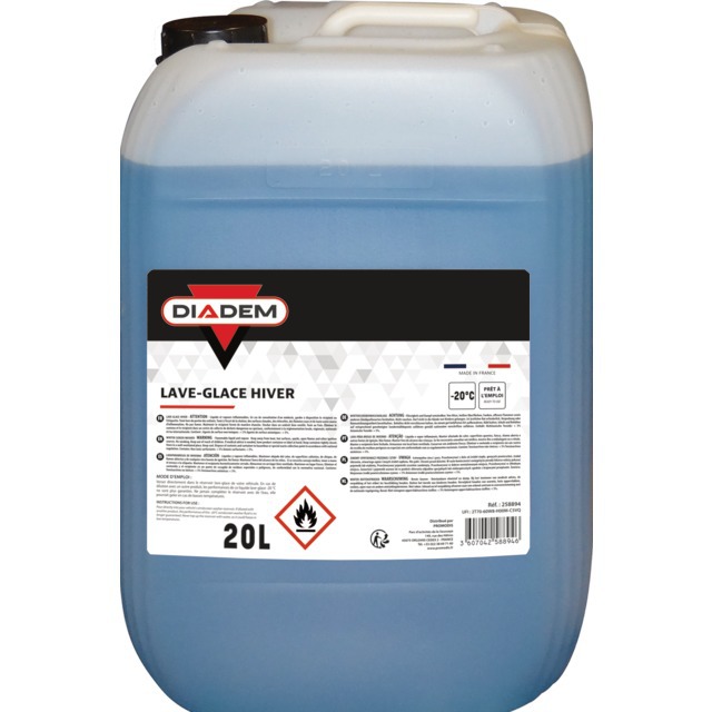 Lave Glace Hiver -20°C Bidon 20L Diadem référence fournisseur 258894